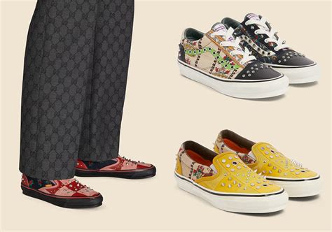 gucci sneakers that look like pumas vans|Gucci x Vans vault.